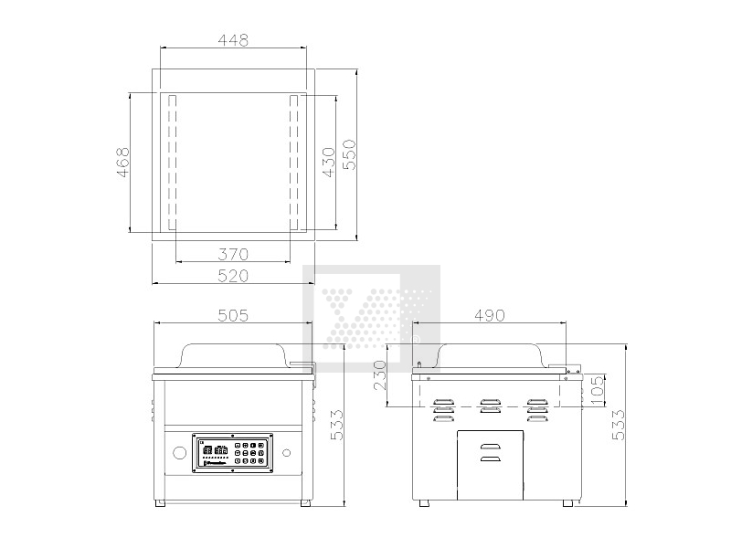 TC-420 油式不鏽鋼真空機